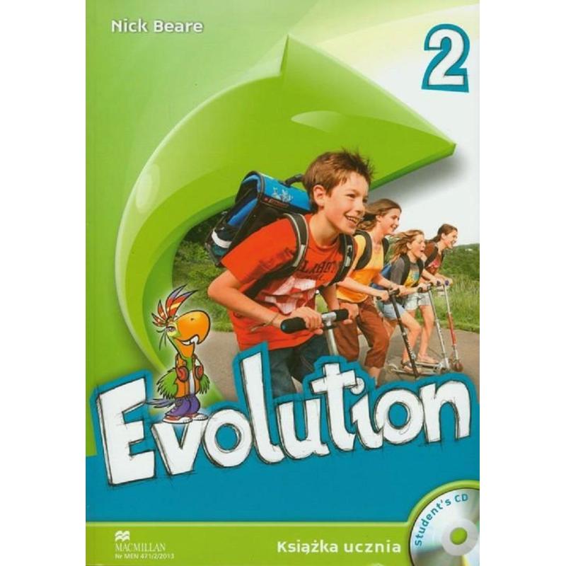 JĘZYK ANGIELSKI EVOLUTION 2 PODRĘCZNIK + CD NICK BEARE