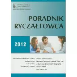 PORADNIK RYCZAŁTOWCA 2012 - Wszechnica Podatkowa