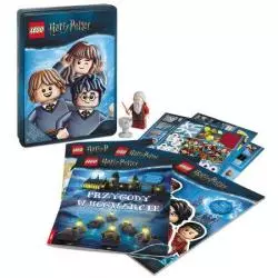 ZESTAW KSIĄŻEK + MINIFIGURKA HARRY POTTER LEGO 6+ - Ameet