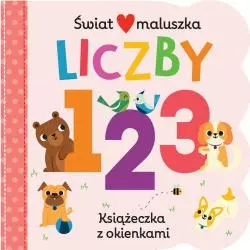 LICZBY 123 KSIĄŻECZKA Z OKIENKAMI - Olesiejuk