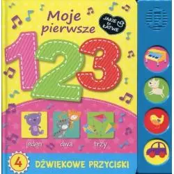 MOJE PIERWSZE 1 2 3 KSIĄŻKA Z DŹWIĘKIEM - Wilga