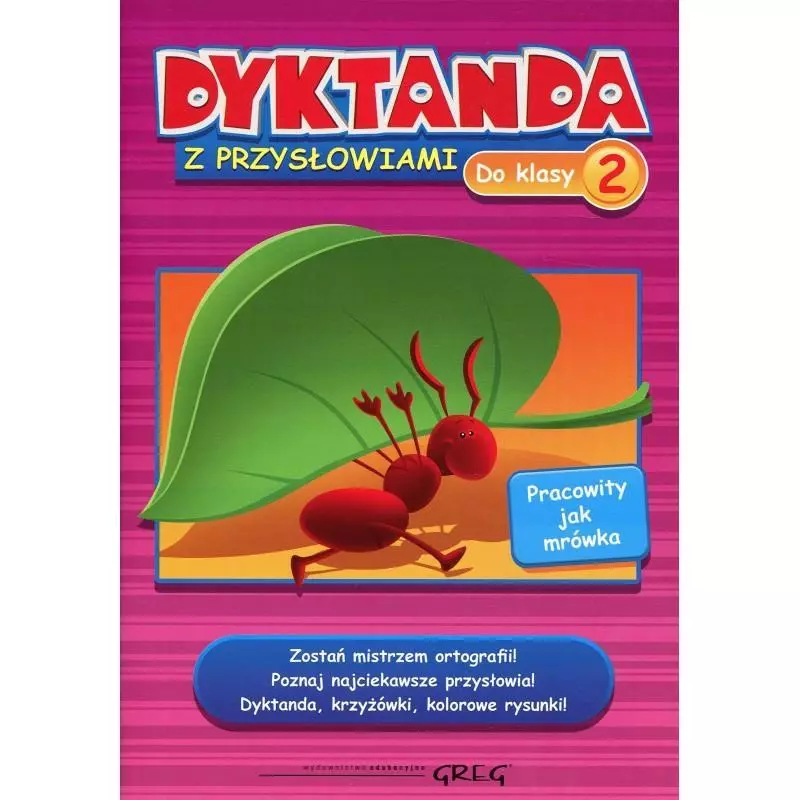 DYKTANDA Z PRZYSŁOWIAMI DO KLASY 2 - Greg