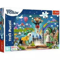 BAJKOWY WIECZÓR Z TREFLIKAMI DOBRANOC TREFLIKI NA NOC PUZZLE 100 ELEMENTÓW 5+ - Trefl