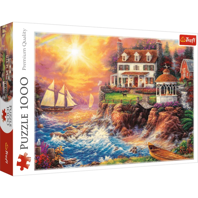 SPOKOJNA PRZYSTAŃ PUZZLE 1000 ELEMENTÓW 10+ - Trefl