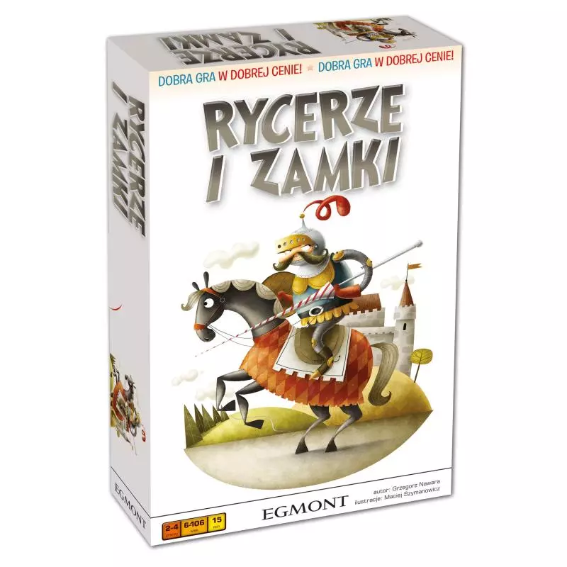 RYCERZE I ZAMKI GRA KARCIANA 6+ - Egmont RYCERZE I ZAMKI GRA KARCIANA 6+ - Egmont