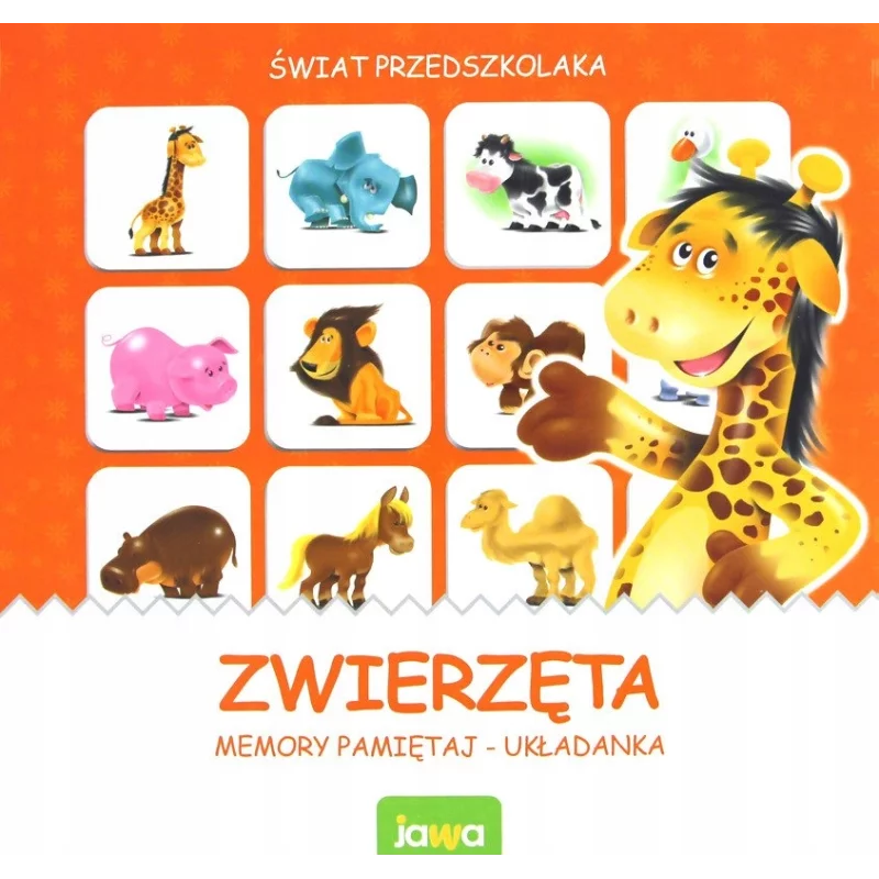 ZWIERZĘTA GRA MEMORY 5+ - Jawa