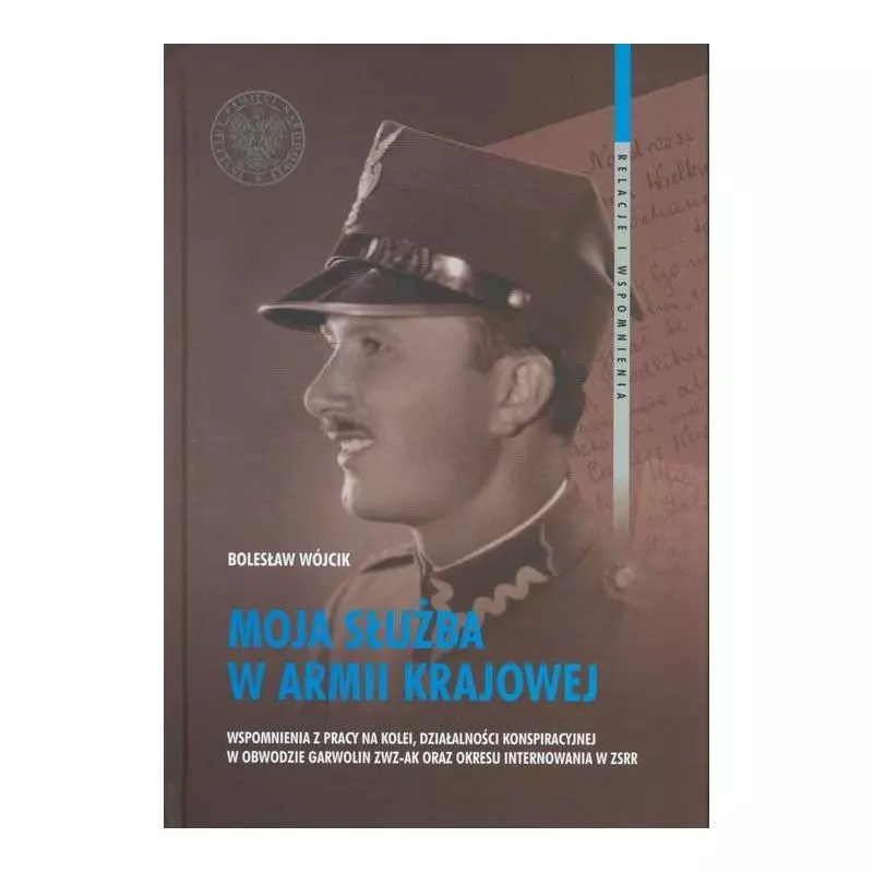 MOJA SŁUŻBA W ARMII KRAJOWEJ WSPOMNIENIA Z PRACY NA KOLEI, DZIAŁALNOŚCI KONSPIRACYJNEJ W OBWODZIE GARWOLIN ZWZ-AK - IPN