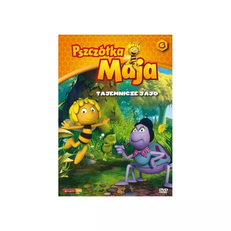 PSZCZÓŁKA MAJA CZ. 6 TAJEMNICZE JAJO DVD PL - Monolith