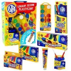 SZKOLNY ZESTAW PLASTYCZNY 9-ELEMENTOWY ASTRA - Astra