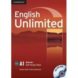 ENGLISH UNLIMITED STARTER SELF-STUDY PACK + DVD Adrian Doff, Nick Robinson - Cambridge University Press