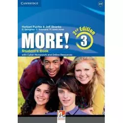 MORE! 3 STUDENTS BOOK + CYBER HOMEWORK Herbert Puchta, Jeff Stranks - Cambridge University Press