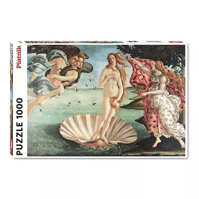 BOTTICELLI NARODZINY WENUS PUZZLE 1000 ELEMENTÓW - Piatnik