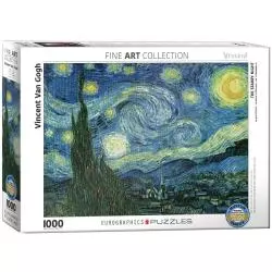 STARRY NIGHT BY VAN GOGH PUZZLE 1000 ELEMENTÓW - Eurographics Puzzle