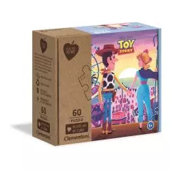 TOY STORY PUZZLE 60 ELEMENTÓW PLAY FOR FUTURE 5+ - Clementoni
