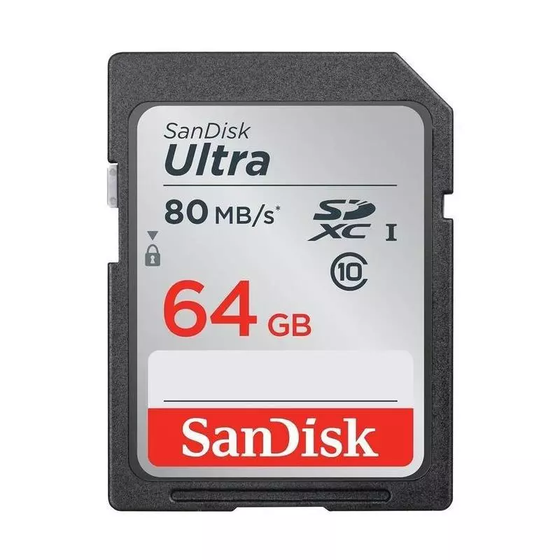 KARTA PAMIĘCI SANDISK ULTRA SDXC 64GB CLASS 10 - SanDisk