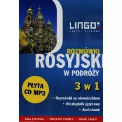ROSYJSKI W PODRÓŻY ROZMÓWKI 3 W 1 + CD Mirosław Zybert - Lingo