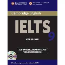 CAMBRIDGE IELTS 9 AUTHENTIC EXAMINATIN PAPERS WITH ANSWERS + 2CD - Cambridge University Press