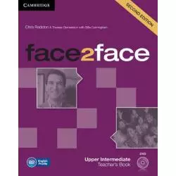 FACE2FACE UPPER INTERMEDIATE TEACHERS BOOK + DVD Chris Redston, Gillie Cunningham, Theresa Clementson - Cambridge University ...