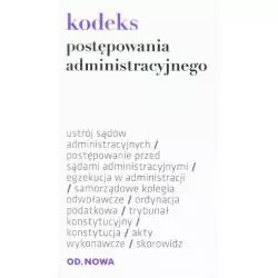 KODEKS POSTĘPOWANIA ADMINISTRACYJNEGO - od.nowa