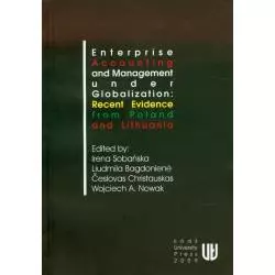 ENTERPRISE ACCOUNTING AND MANAGEMENT UNDER GLOBALIZATION: RECENT EVIDENCE FROM POLAND AND LITHUANIA - Wydawnictwo Uniwersytet...