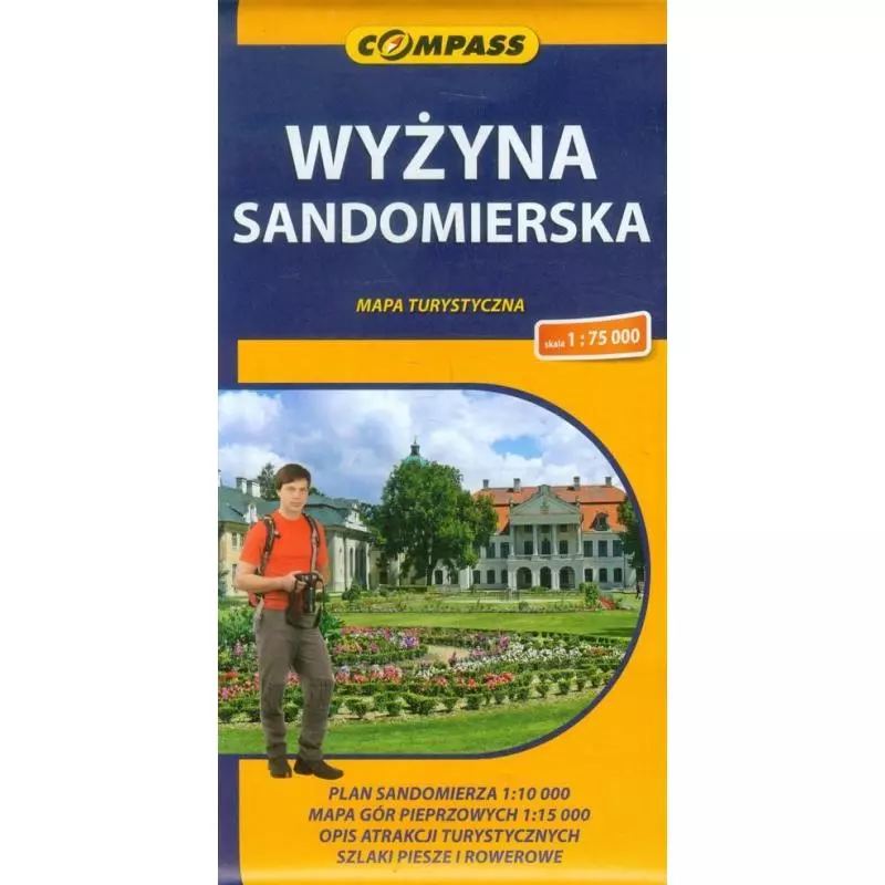 WYŻYNA SANDOMIERSKA MAPA TURYSTYCZNA 1 : 75 000 - Compass