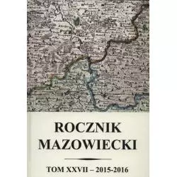 ROCZNIK MAZOWIECKI XXVII 2015-2016 - CEDEWU