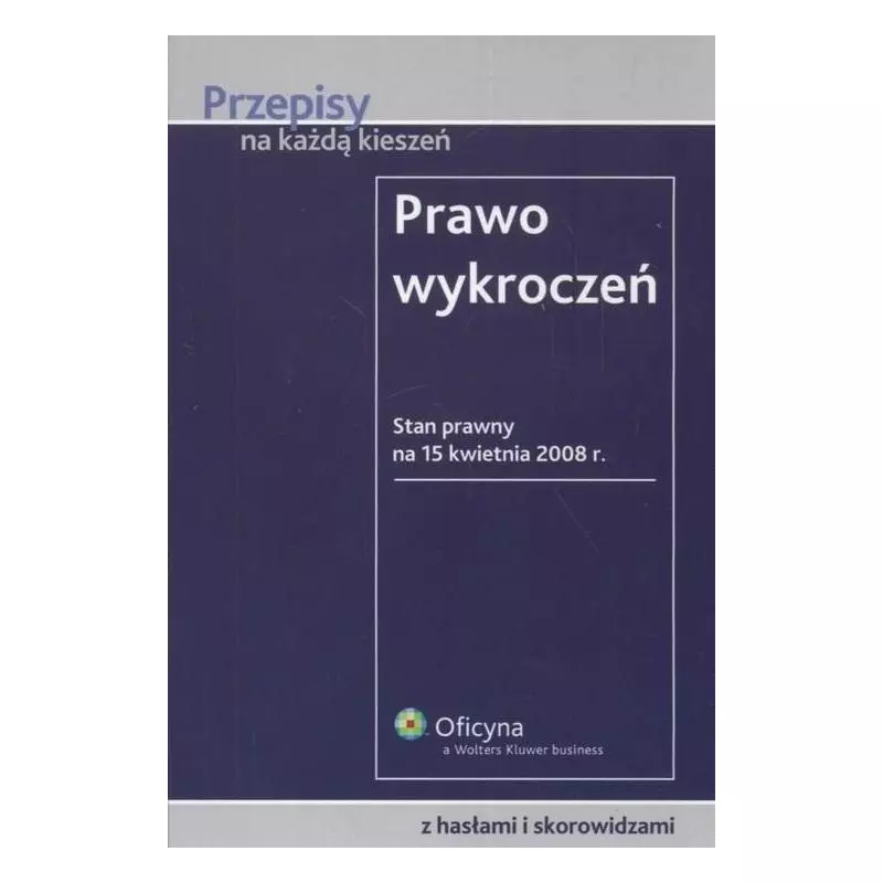 PRAWO WYKROCZEŃ - Wolters Kluwer