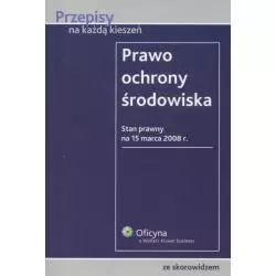 PRAWO OCHRONY ŚRODOWISKA - Wolters Kluwer