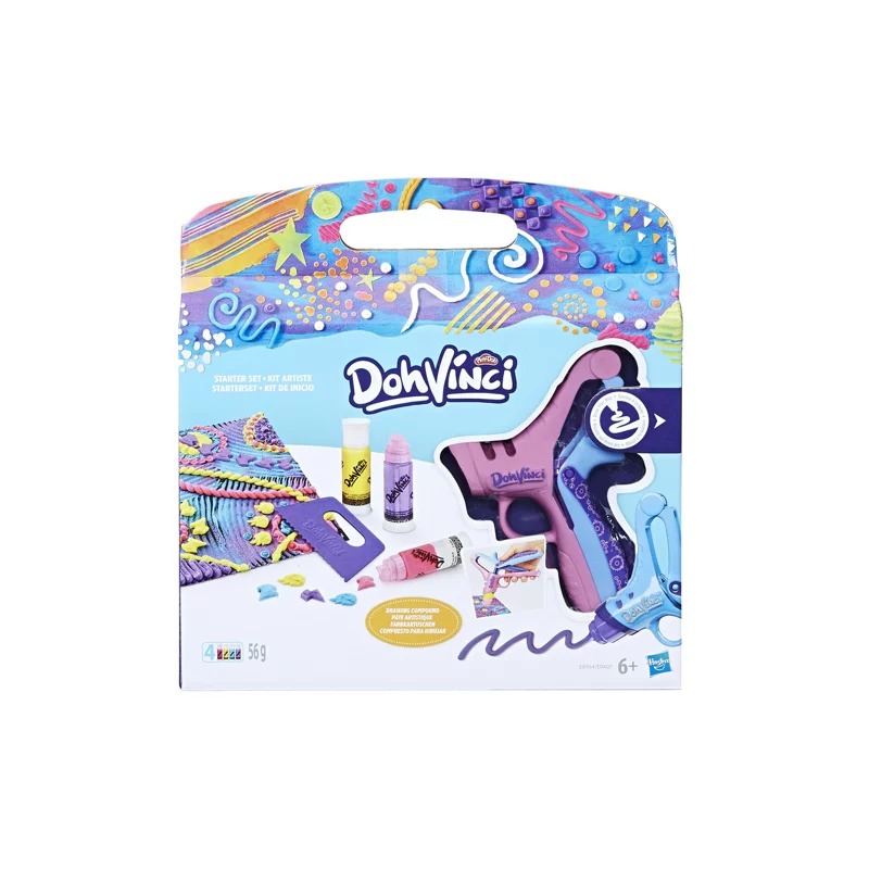 STĘPLOWANIE I ZESKROBYWANIE ZESTAW KREATYWNY DOHVINCI 6+ - Hasbro STĘPLOWANIE I ZESKROBYWANIE ZESTAW KREATYWNY DOHVINCI 6+ - Hasbro