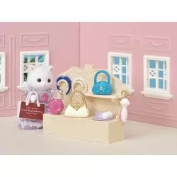 ZESTAW MODNYCH AKCESORIÓW ZE STOJAKIEM SYLVANIAN FAMILIES TOWN 3+ - Epoch