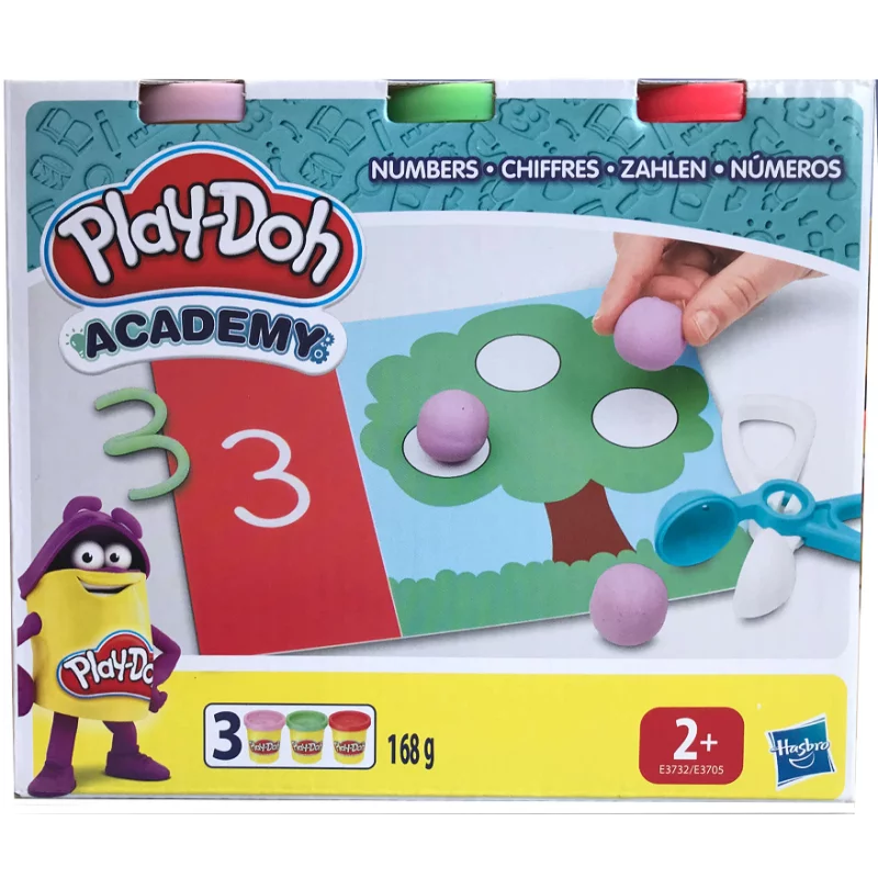 CIASTOLINA LICZBY PLAY-DOH ACADEMY 2+ - Hasbro