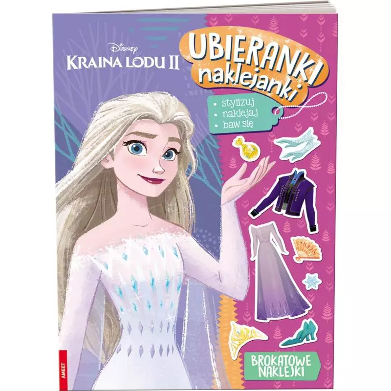 DISNEY KRAINA LODU 2 UBIERANKI NAKLEJANKI - Ameet