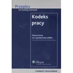 KODEKS PRACY Z HASŁAMI I SKOROWIDZEM - Wolters Kluwer