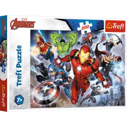 WALECZNI AVENGERSI PUZZLE 200 ELEMENTÓW 7+ - Trefl