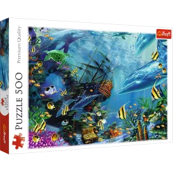 UKRYTY SKARB PUZZLE 500 ELEMENTÓW 9+ - Trefl