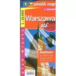 WARSZAWA PLAN MIASTA 1:26 000 - Demart