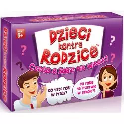 GRA CZEGO O SOBIE NIE WIECIE DZIECI KONTRA RODZICE 6+ - Kangur