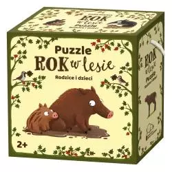 ROK W LESIE RODZICE I DZIECI PUZZLE 20 ELEMENTÓW - Nasza Księgarnia