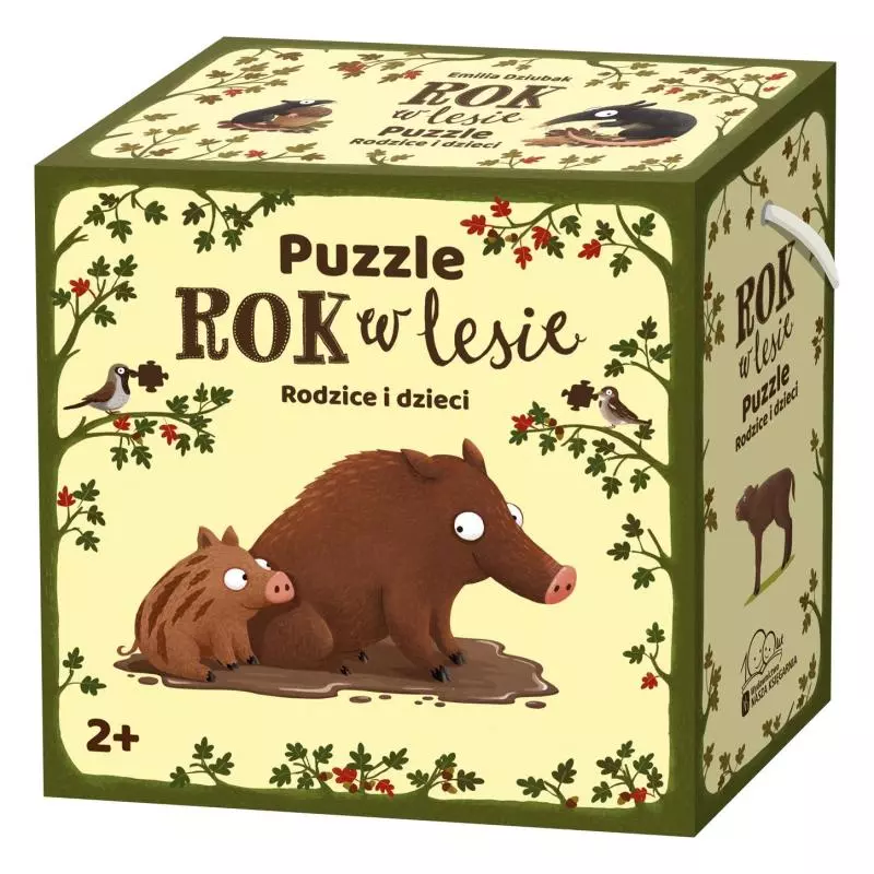 ROK W LESIE RODZICE I DZIECI PUZZLE 20 ELEMENTÓW - Nasza Księgarnia