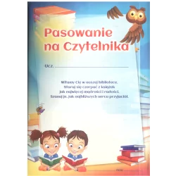 DYPLOM PASOWANIE NA CZYTELNIKA A4 - Panon