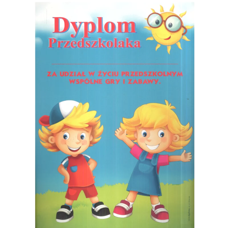 DYPLOM PRZEDSZKOLAKA A4 - Panon