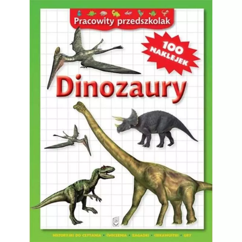 PRACOWITY PRZEDSZKOLAK DINOZAURY - SBM