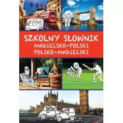 SZKOLNY SŁOWNIK ANGIELSKO-POLSKI, POLSKO-ANGIELSKI - SBM