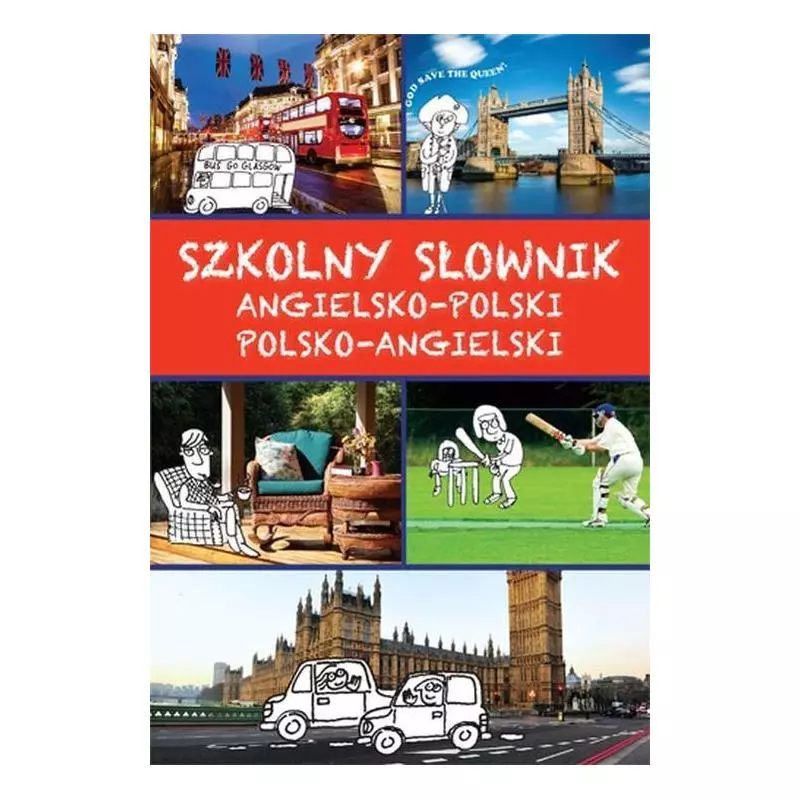 SZKOLNY SŁOWNIK ANGIELSKO-POLSKI, POLSKO-ANGIELSKI - SBM