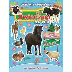 ZWIERZAKI NA WSI Z NAKLEJKAMI - Arti
