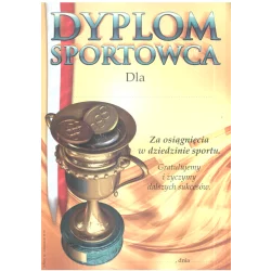 DYPLOM SPORTOWCA A4 - Panon