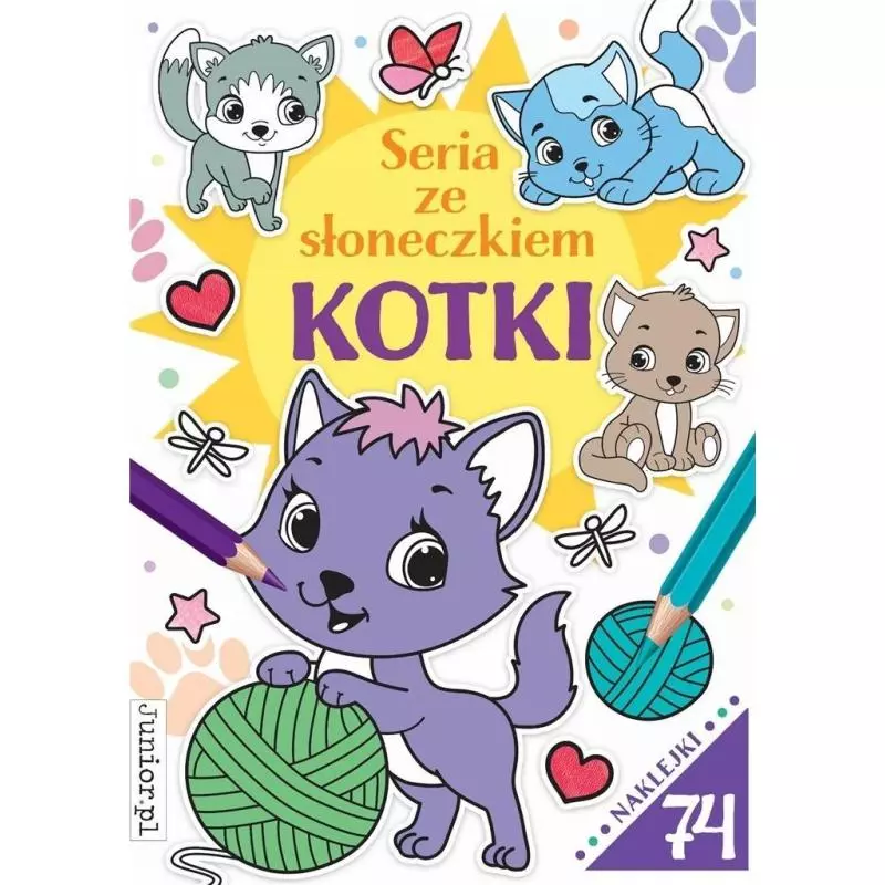 SERIA ZE SŁONECZNIKIEM KOTKI - Books & Fun