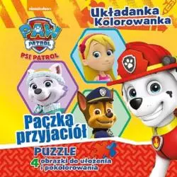 PSI PATROL PACZKA PRZYJACIÓŁ UKŁADANKA KOLOROWANKA - Media Service Zawada