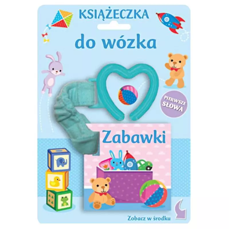 PIERWSZE SŁOWA KSIĄŻECZKA DO WÓZKA 0+ - Wilga