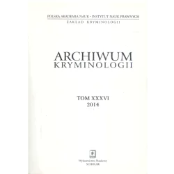 ARCHIWUM KRYMINOLOGII XXXVI 2014 - Scholar